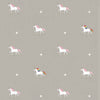 Sophie Allport Unicorn Made to Measure Roman Blind Linen