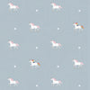 Sophie Allport Unicorn Made To Measure Roman Blind Pale Duck Egg