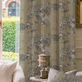 HOUSE Llewelyn-Bowen Vacannes Made To Measure Curtains Terracotta