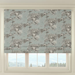 HOUSE Llewelyn-Bowen Vacannes Made To Measure Roman Blind Opaline Moonstone