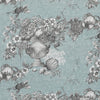 HOUSE Llewelyn-Bowen Vacannes Fabric Opaline Moonstone