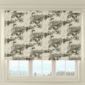 HOUSE Llewelyn-Bowen Vacannes Made To Measure Roman Blind Ivory Mortar