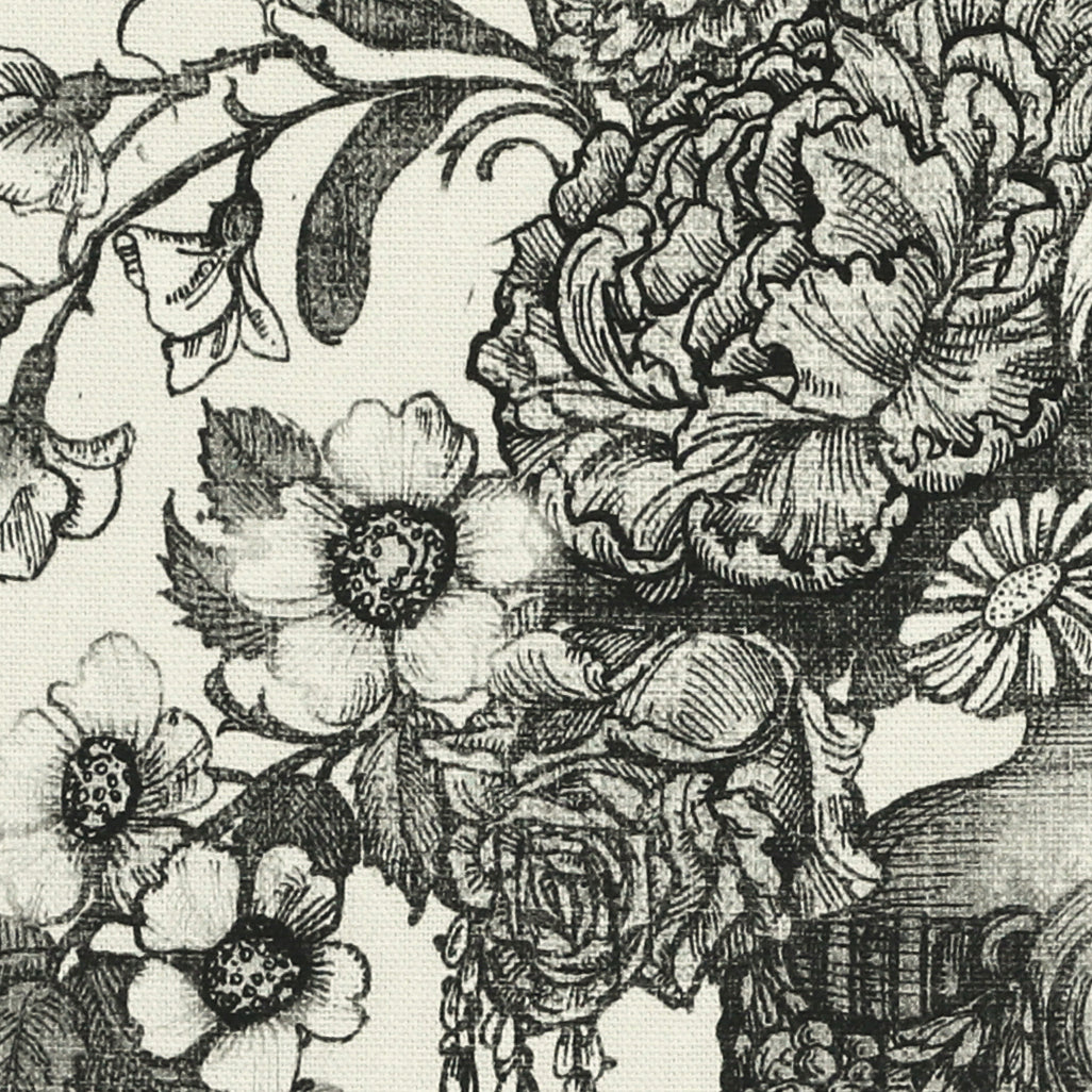 HOUSE Llewelyn-Bowen Vacannes Fabric Ivory Mortar