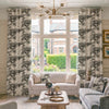 HOUSE Llewelyn-Bowen Vacannes Made To Measure Curtains Ivory Mortar