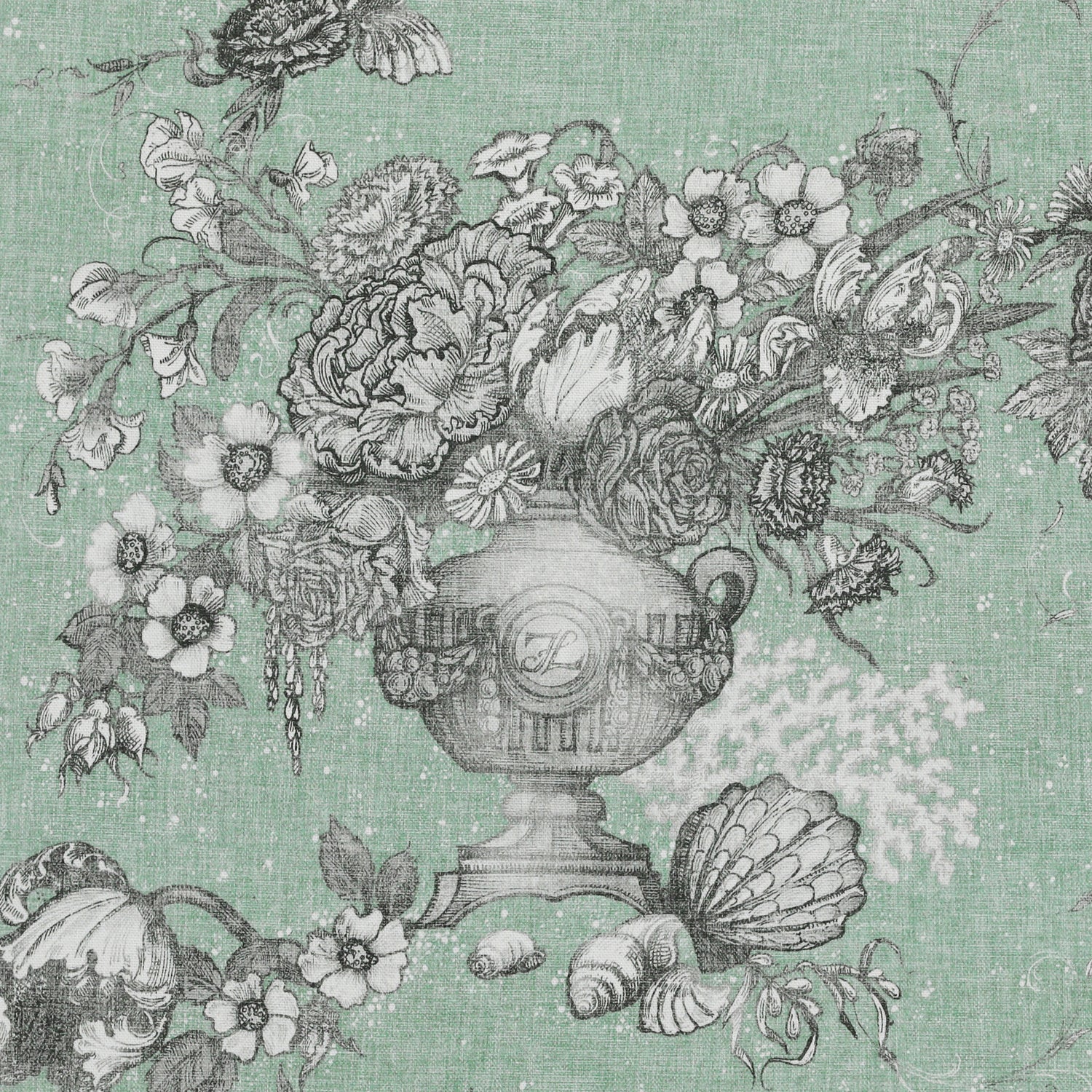 HOUSE Llewelyn-Bowen Vacannes Fabric Mistleaf