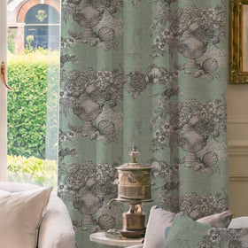 HOUSE Llewelyn-Bowen Vacannes Made To Measure Curtains Mistleaf
