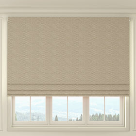 HOUSE Llewelyn-Bowen Divina Made To Measure Roman Blind Cotswold Stone