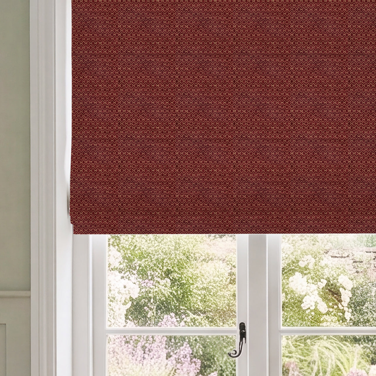 HOUSE Llewelyn-Bowen Divina Made To Measure Roman Blind Ruby