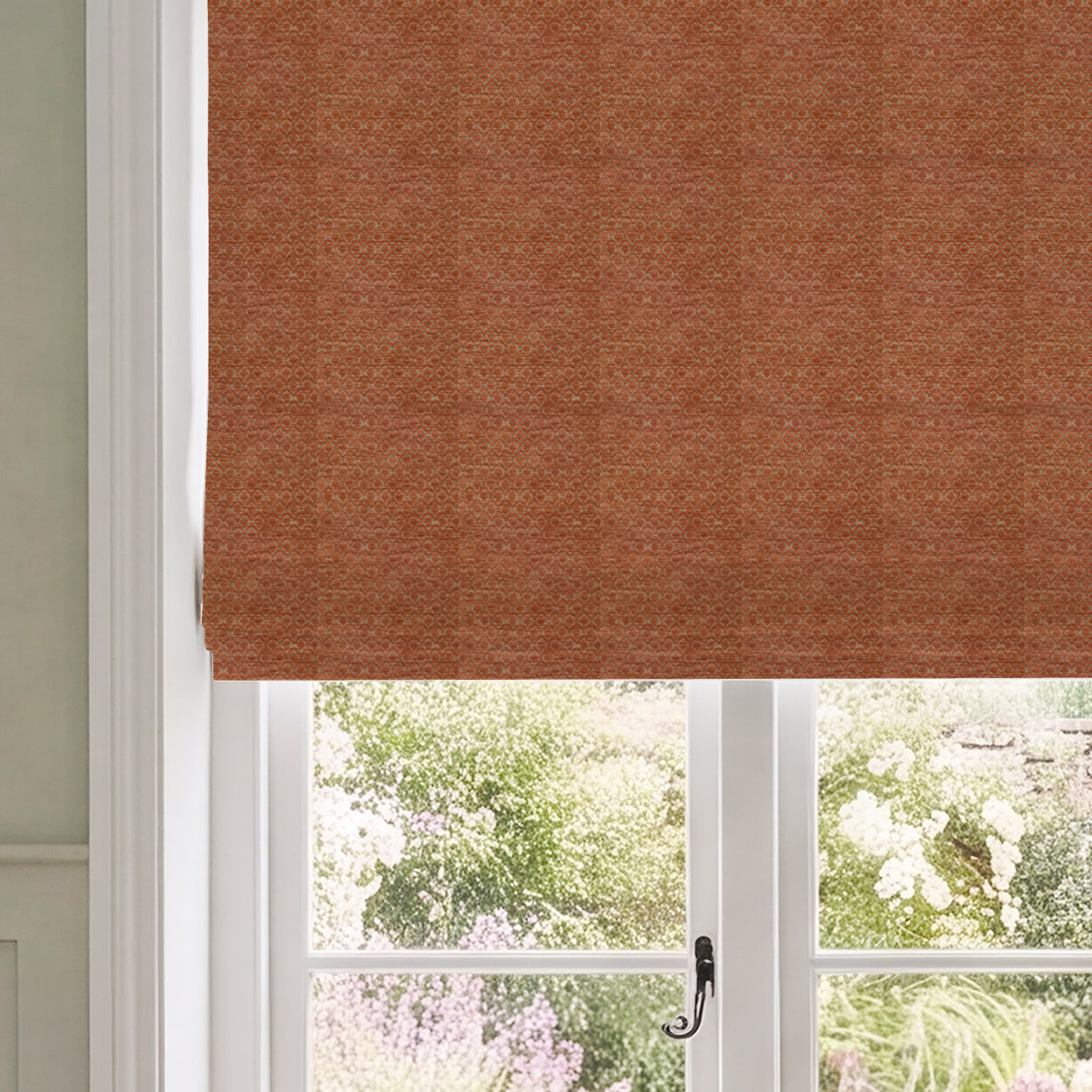HOUSE Llewelyn-Bowen Divina Made To Measure Roman Blind Burnt Orange