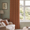 HOUSE Llewelyn-Bowen Divina Made To Measure Curtains Burnt Orange