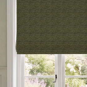 HOUSE Llewelyn-Bowen Divina Made To Measure Roman Blind Forest Green