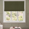 HOUSE Llewelyn-Bowen Divina Made To Measure Roman Blind Forest Green