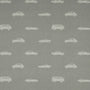 ANTE DECOR Vintage Cars Printed Cotton Made To Measure Roman Blind French Grey Sample Image