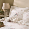 Sophie Allport Vintage Rose Pair of Oxford Pillowcases Pink Natural