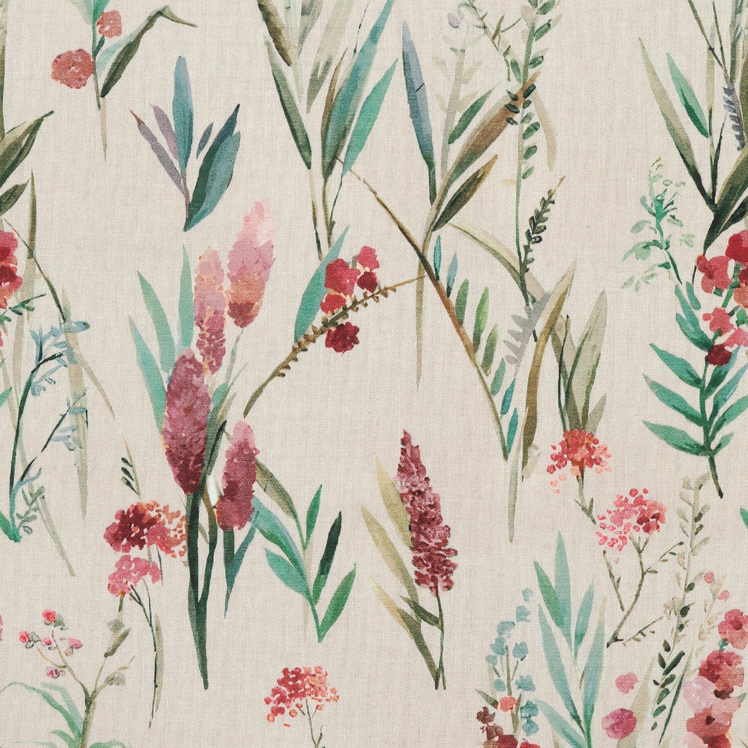 ANTE DECOR Combe Made To Measure Roman Blind Dusty Rose Linen