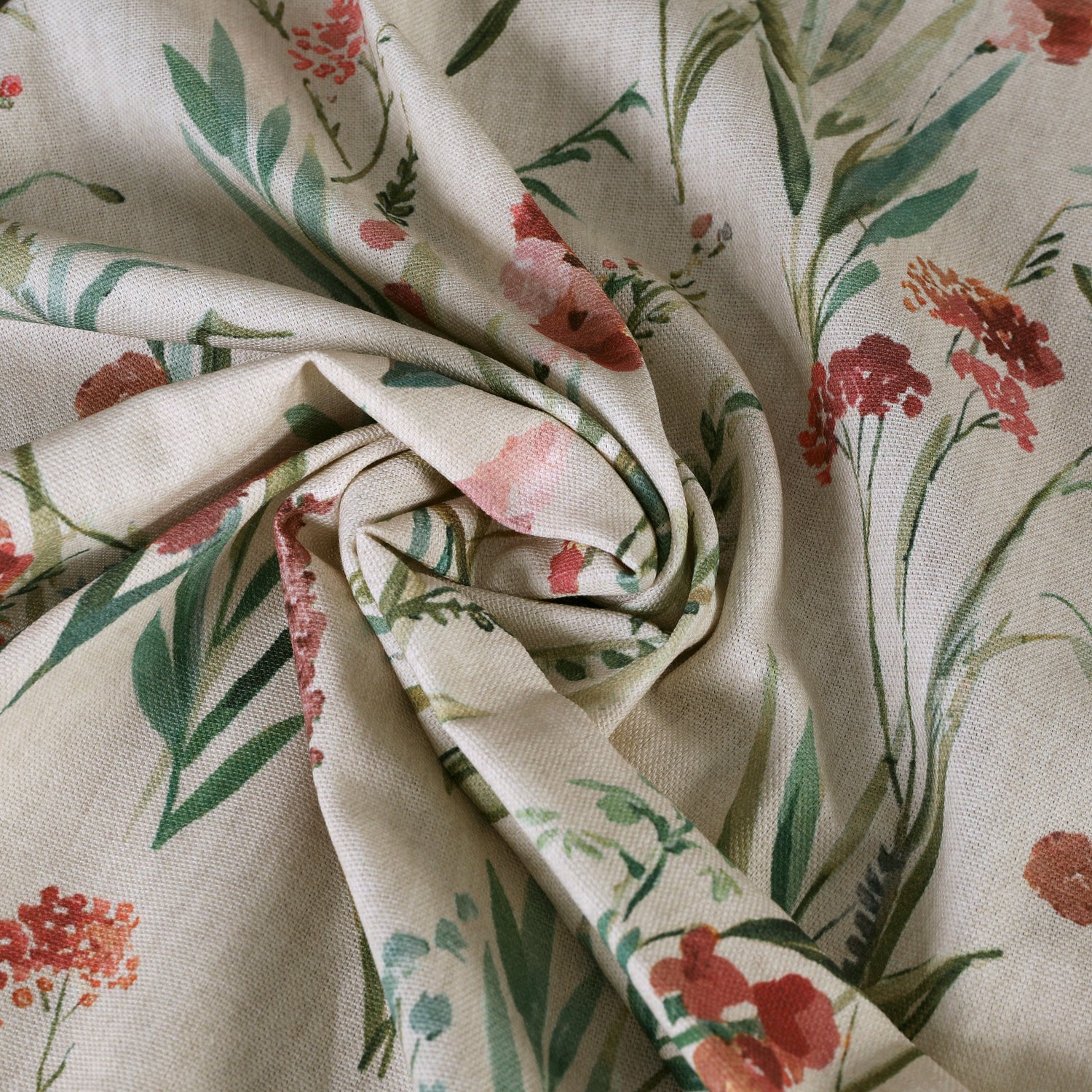 ANTE DECOR Combe Made To Measure Roman Blind Dusty Rose Linen