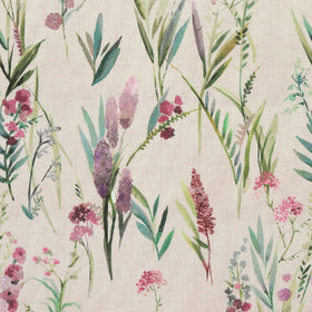 ANTE DECOR Combe Fabric Dusty Mauve Linen