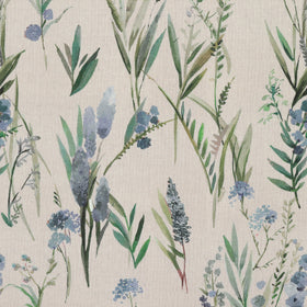 ANTE DECOR Combe Fabric Hyacinth Linen