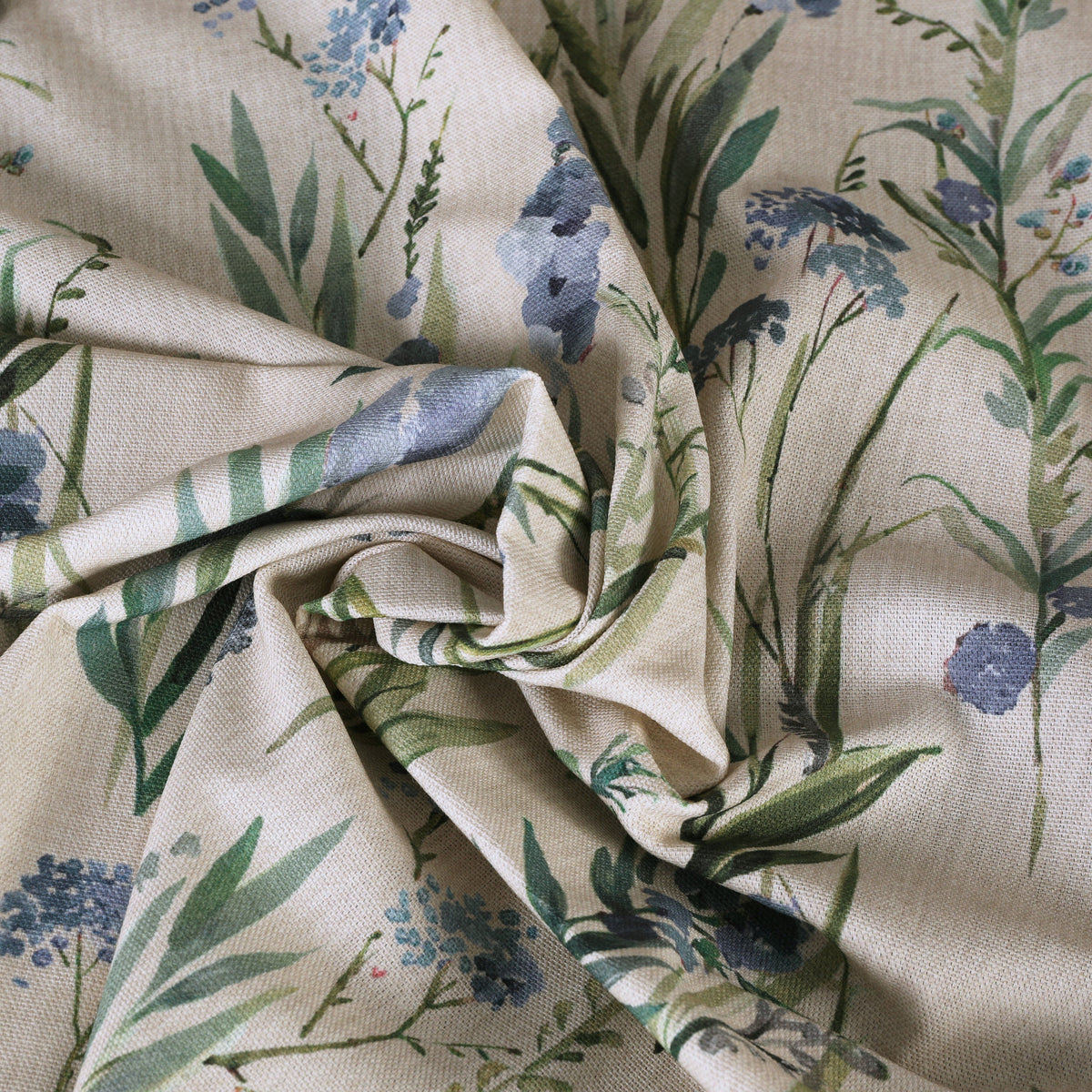 ANTE DECOR Combe Made To Measure Curtains Hyacinth Linen