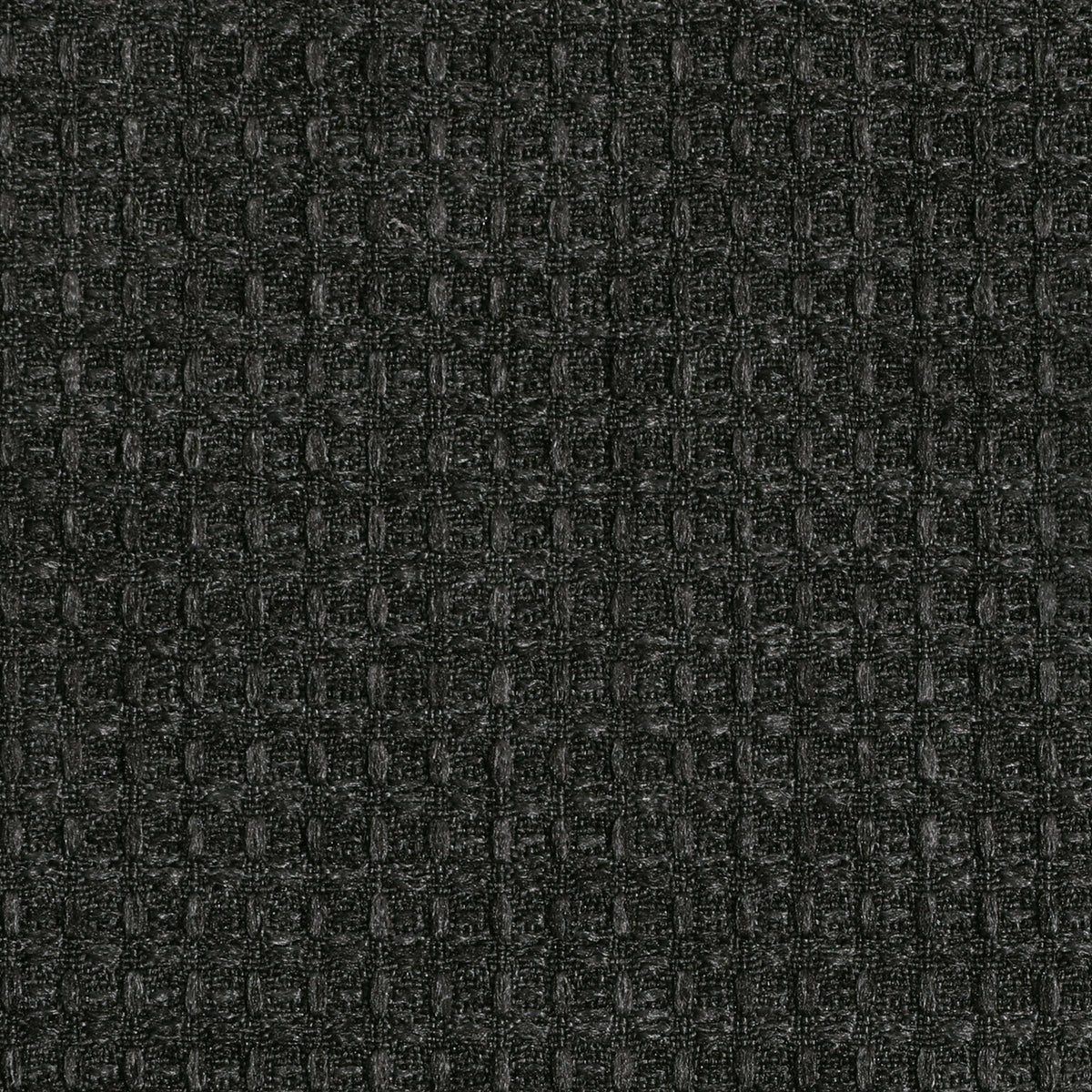 Linda Barker Luxury Waffle Fabric Noir