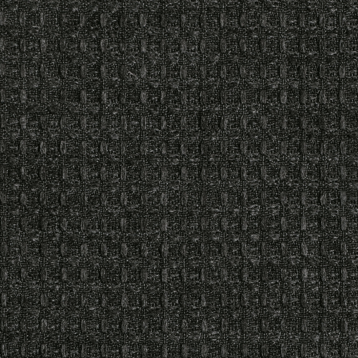 Linda Barker Luxury Waffle Fabric Noir