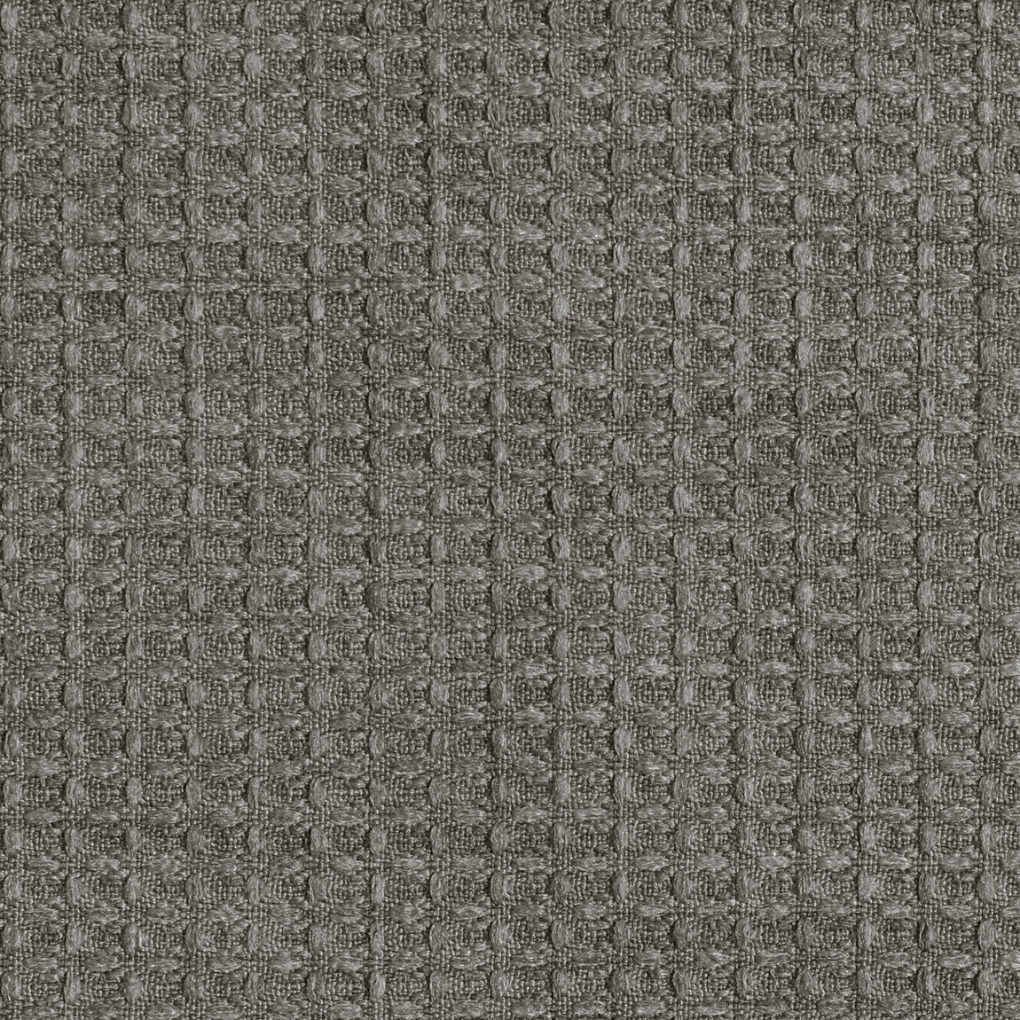 Linda Barker Luxury Waffle Fabric Pewter