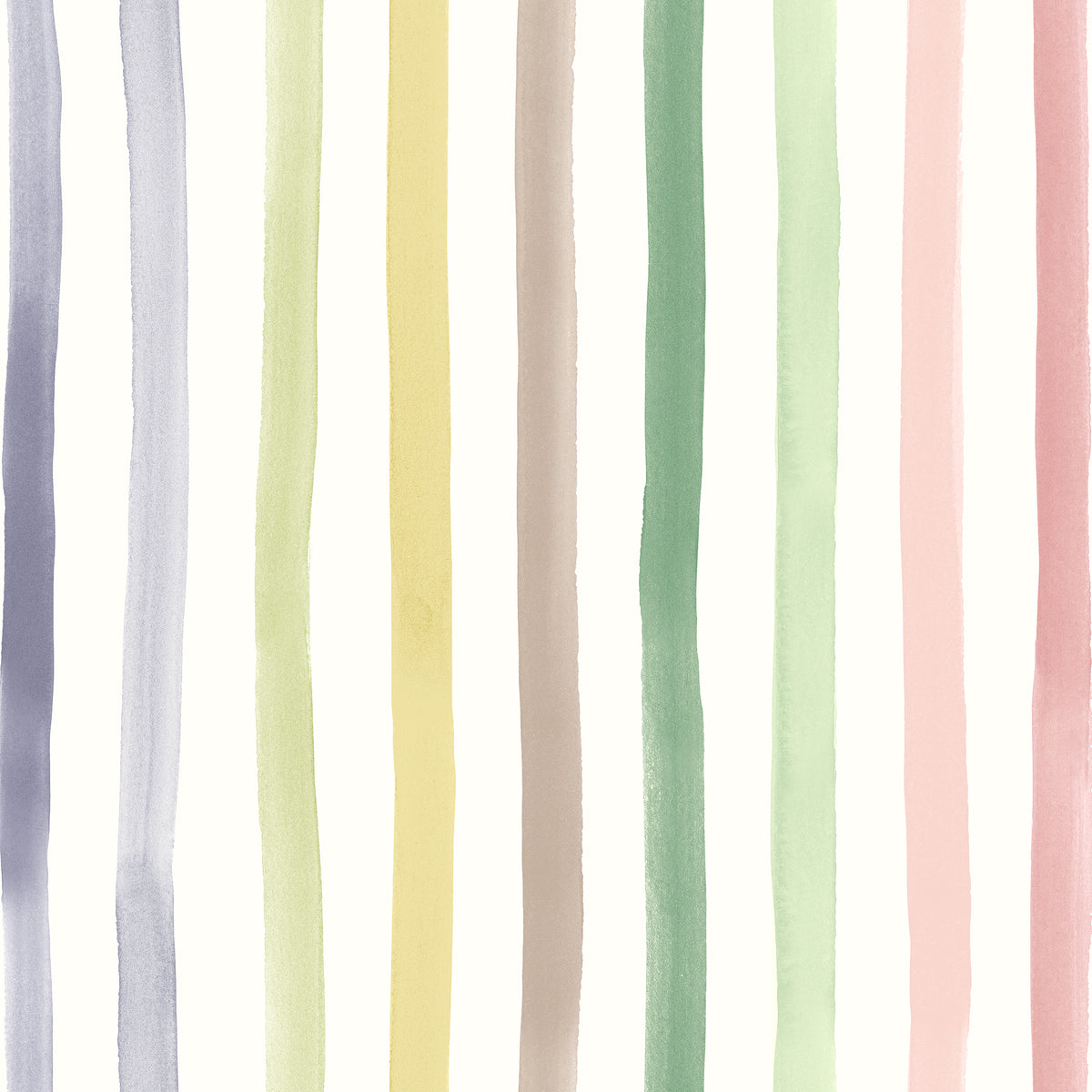 Bluebellgray Watercolour Stripe Made To Measure Roman Blind Tetbury