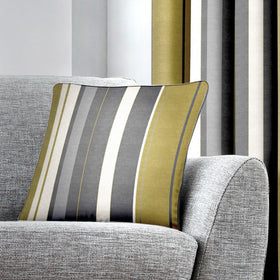 Fusion Whitworth Check Filled Cushion 43cm x 43cm Ochre