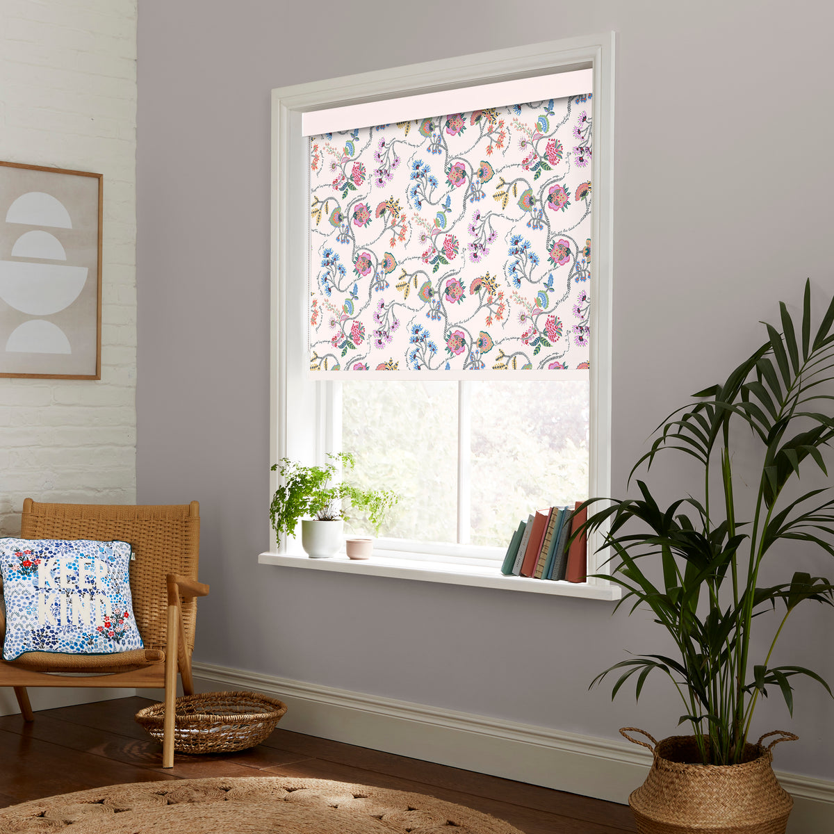 Cath Kidston Wild Ones Made to Measure Blackout Roller Blind Multi