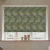 William Morris Chrysanthemum Made To Measure Roman Blind Blue