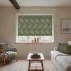 William Morris Chrysanthemum Fabric Blue