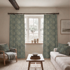 William Morris Marigold Fabric Blue