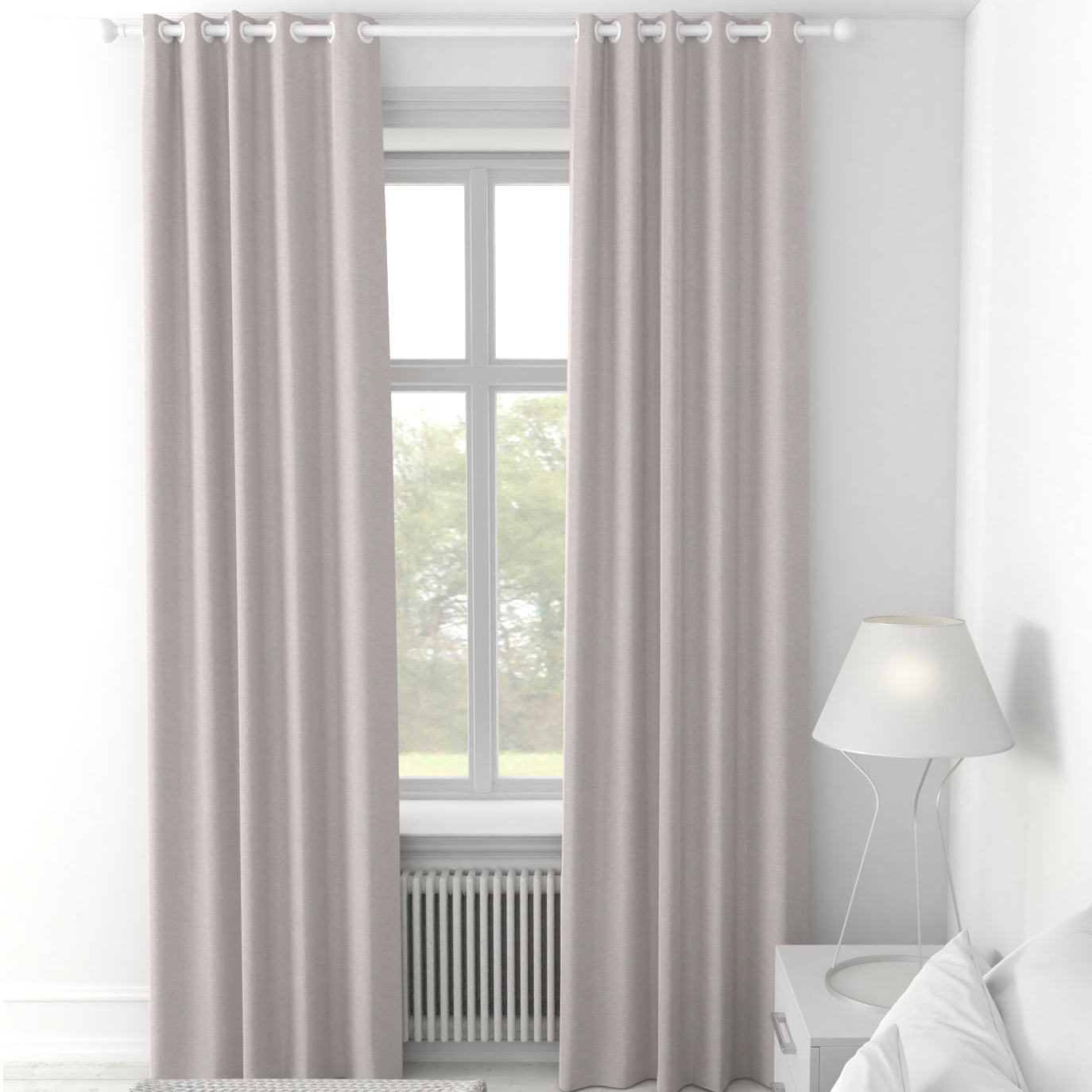 Willow Made to Measure Curtain Mauve