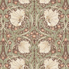 William Morris Pimpernel Blackout Made To Measure Roller Blind Brick