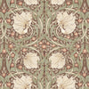 William Morris Pimpernel Translucent Made To Measure Roller Blind Brick