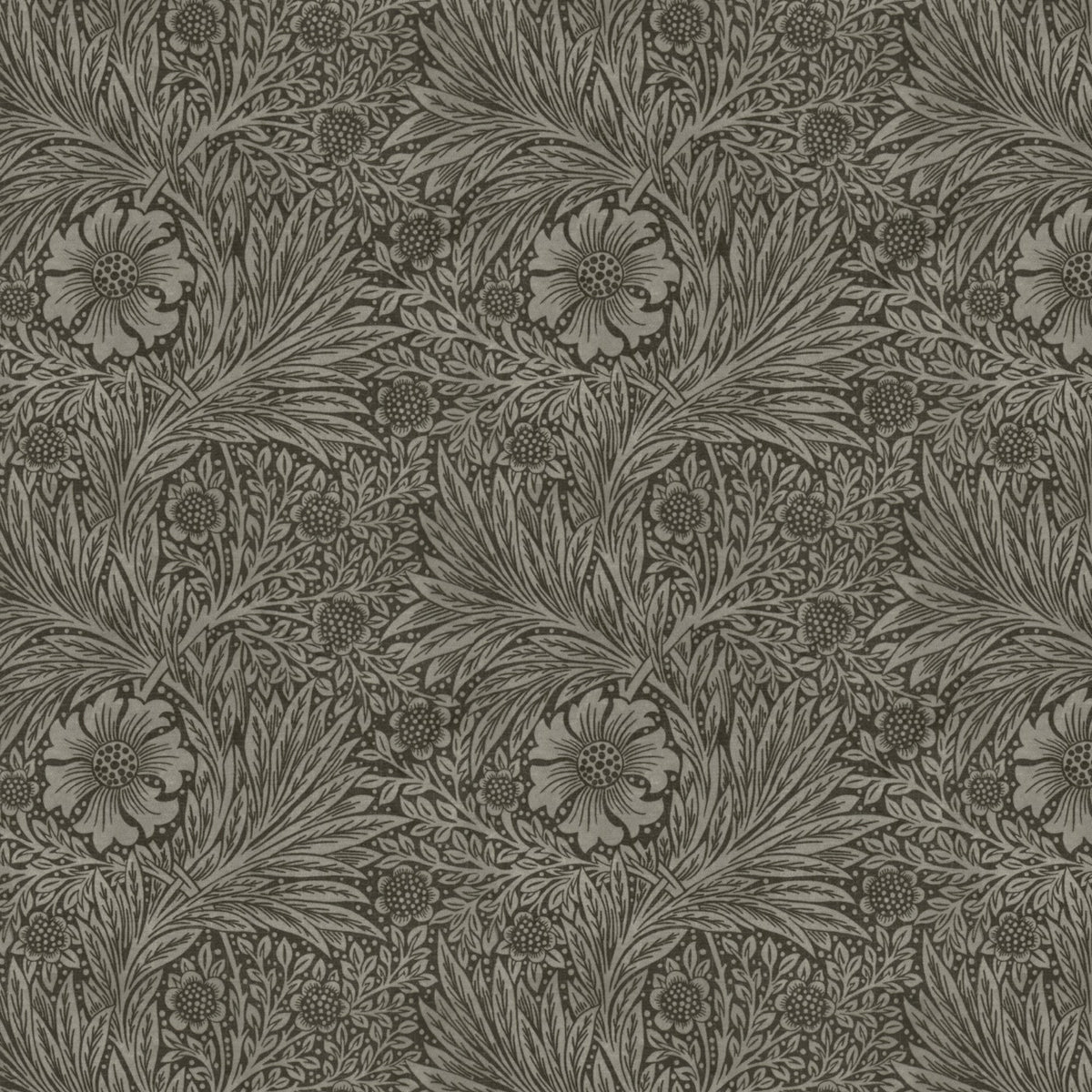 William Morris Marigold Translucent Made To Measure Roller Blind Iron
