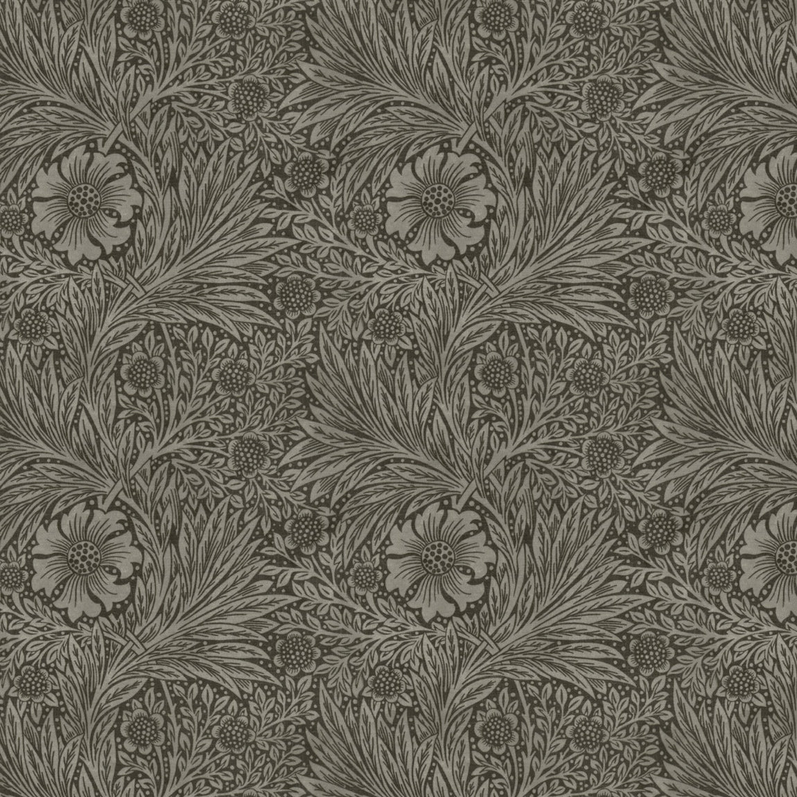William Morris Marigold Translucent Made To Measure Roller Blind Iron