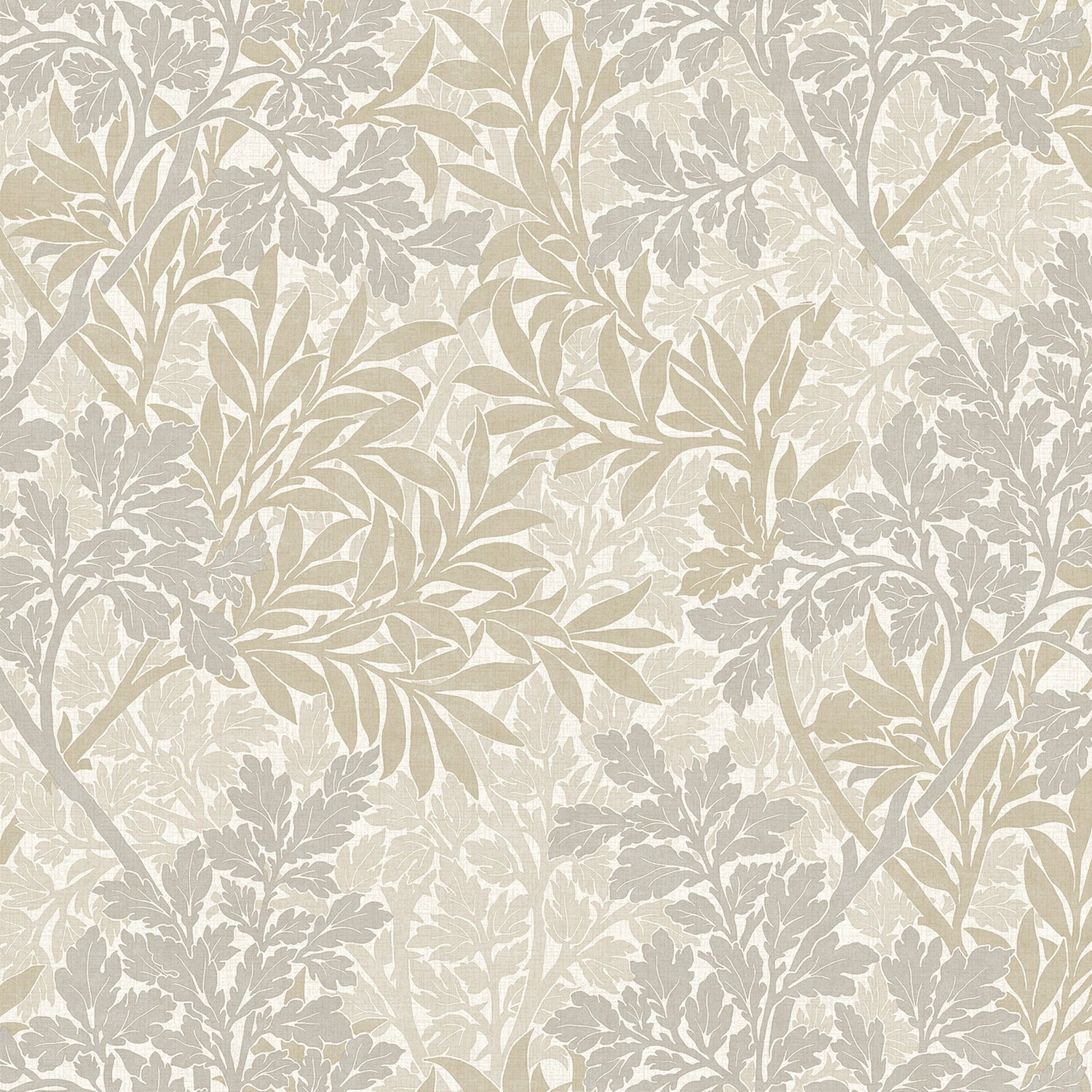 William Morris Foliage Blackout Made To Measure Roller Blind Barley