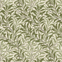 William Morris Willow Bough Blackout Made To Measure Roller Blind Moss Sample Image