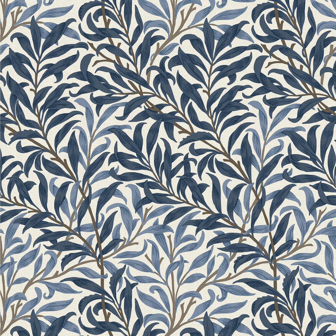 William Morris Willow Bough Blackout Made To Measure Roller Blind Midnight
