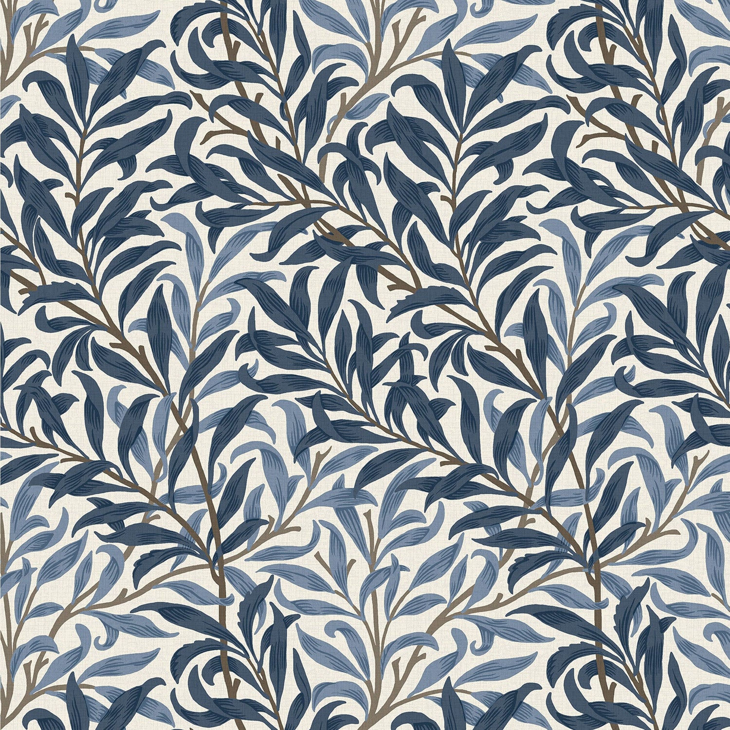 William Morris Willow Bough Translucent Made To Measure Roller Blind Midnight