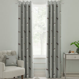 Sophie Allport Woof Made to Measure Curtain Sage