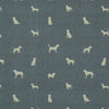 ANTE DECOR Woof Printed Cotton Made To Measure Roman Blind Blue