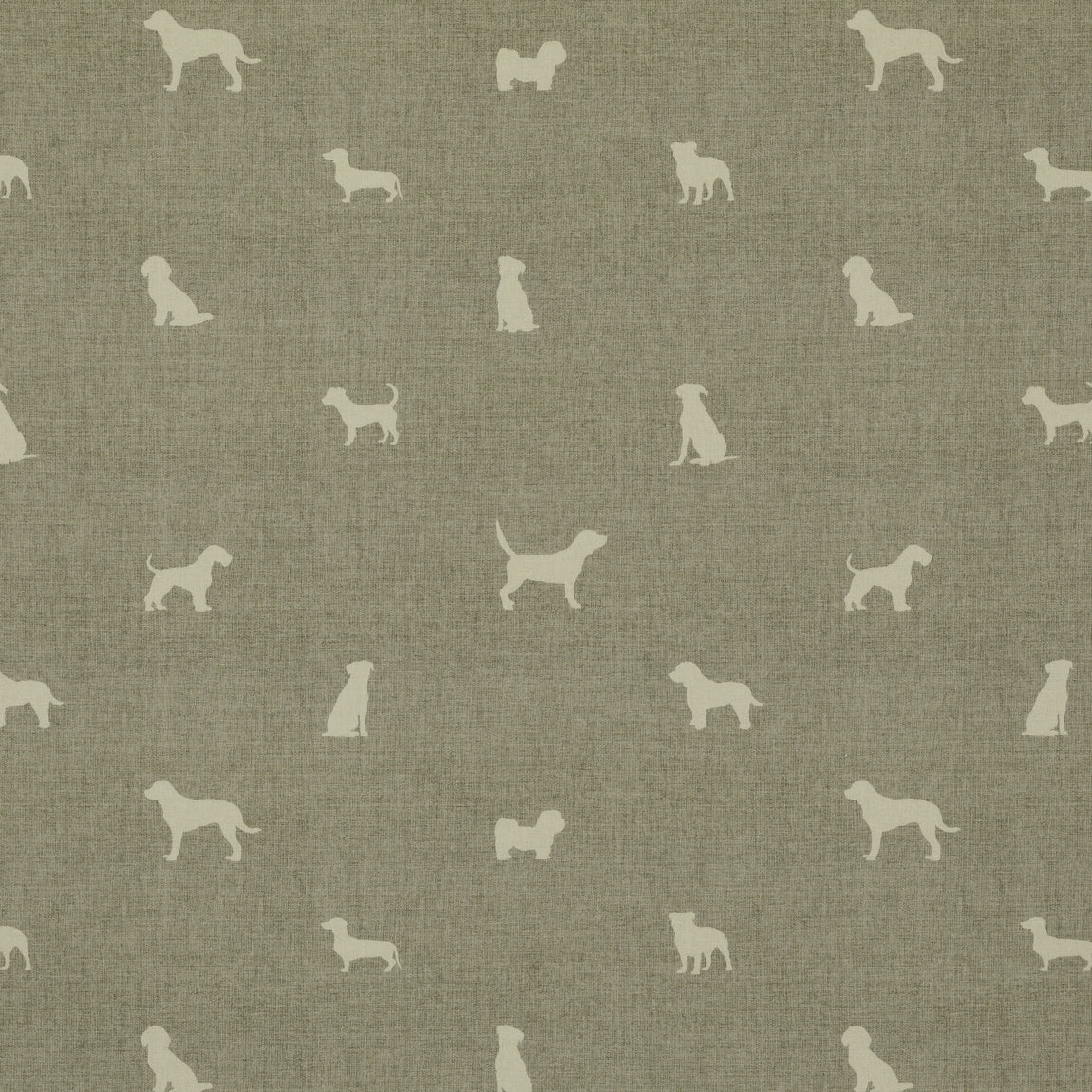 ANTE DECOR Woof Printed Cotton Made To Measure Curtains Beige Cream
