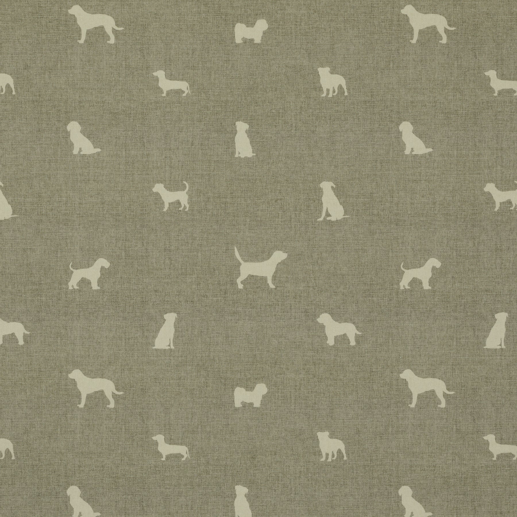 ANTE DECOR Woof Printed Cotton Made To Measure Roman Blind Beige Cream