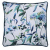 Linda Barker Yarrows Filled Cushion 50cm x 50cm Midnight Silver