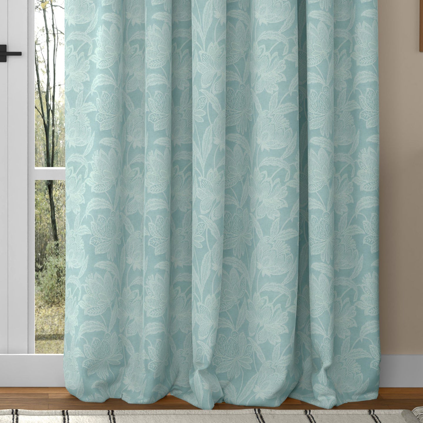 ANTE DECOR Zante Made To Measure Curtains Duckegg