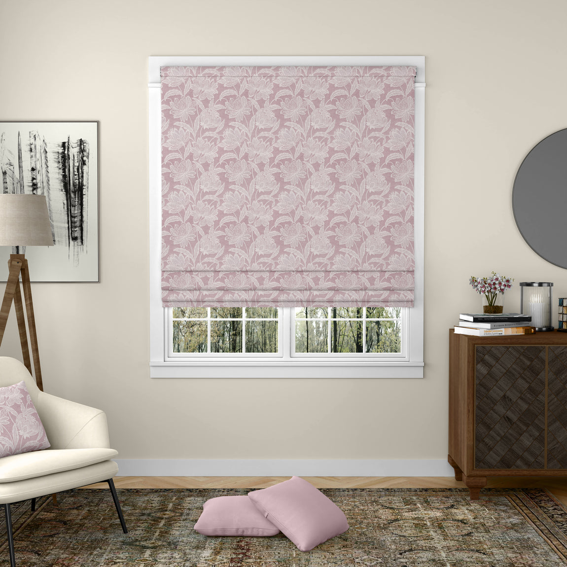 ANTE DECOR Zante Made To Measure Curtains Red