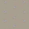 Sophie Allport Zebra Made to Measure Roman Blind Sage Grey