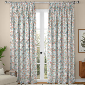 ANTE DECOR Zoe Made To Measure Curtains Blue